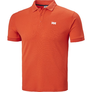 2022 Helly Hansen Mens Driftline Short Sleeve Polo Shirt 50584 - Cherry Tomato